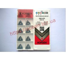 Твердосплавна пластина різьбова 22ER 5.0TR VGM155 для зовнішньої різьби VORGEN